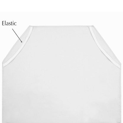10 Pack Daycare Cot Sheets, 22" x 40" Daycare Cot Size Sheet with Corner Elastic Loops for Child Boys Girls, Breathable, Durable & Easy Care Nap Mat Bedding for Toddlers & Preschoolers, White