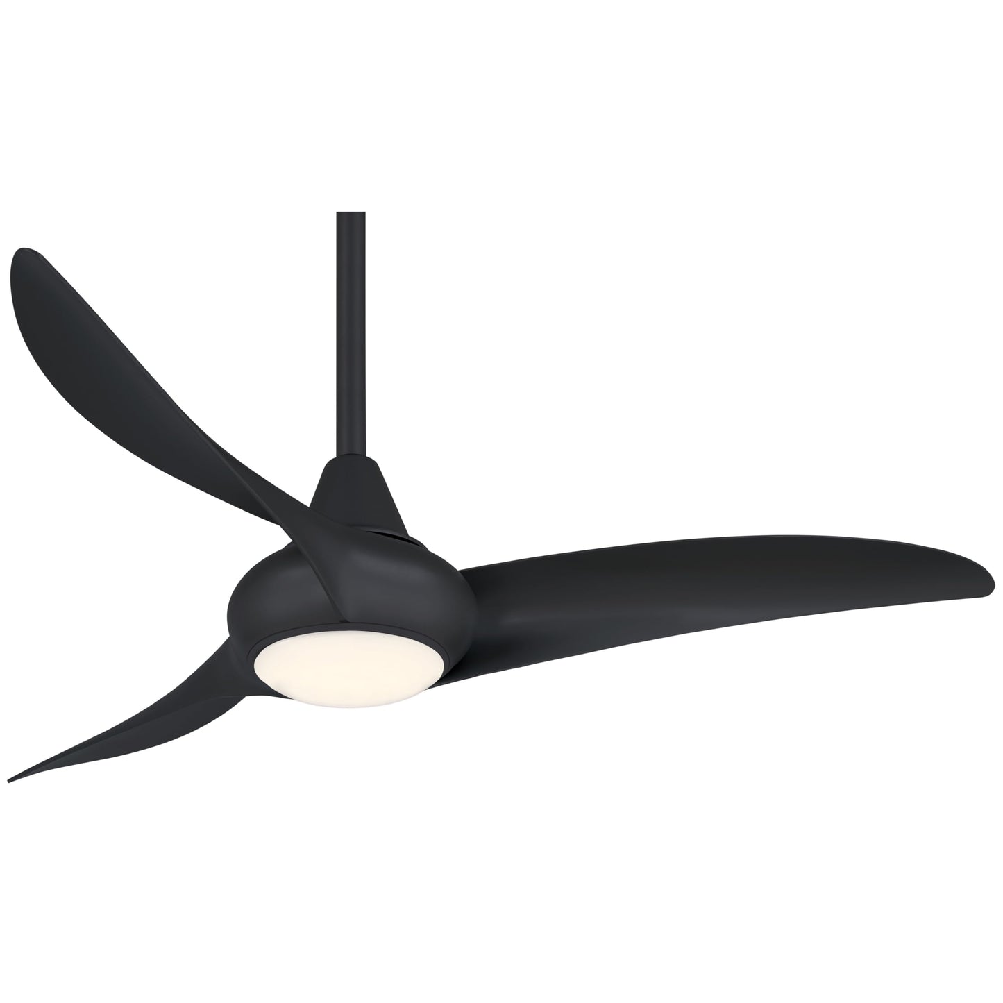 Minka-Aire F845-CL Light Wave 44" Ceiling Fan with LED Light and Remote Control in Coal Finish