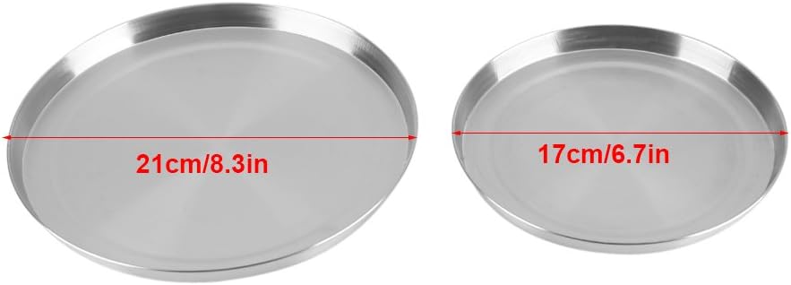 Dioche Electric Stove Covers, 4Pcs/Set Stainless Steel Kitchen Stove Top Protectors for Cooking
