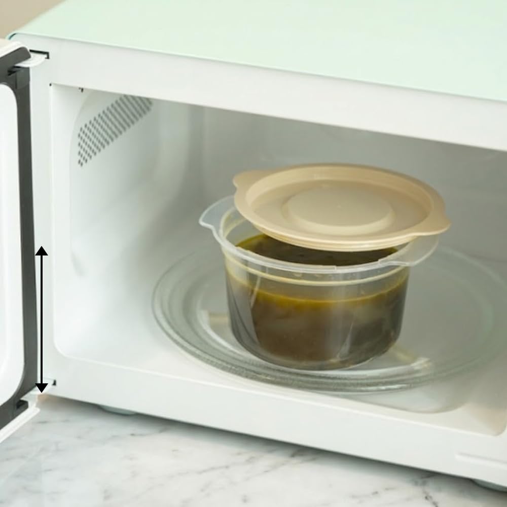 carrotez Cooked Rice Storage Container for Freezer - Portion Control Meal Prep Containers, Stackable, BPA-Free, Microwave Safe, 4Pack 2.6cup (21oz), Yellow