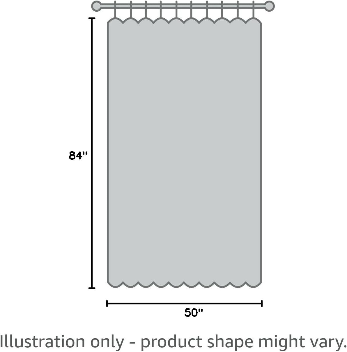 Skiennix 100% Blackout Linen Curtains - Thermal Insulated Drapes for Bedroom | 84" Long, Navy, 2 Panels Set