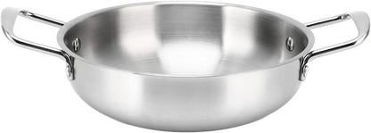 Korea Noodle Pot, Fast Heating Stainless Steel Ramen Cooking Stockpot, Binaural Pasta Pots for Soup and Porridge