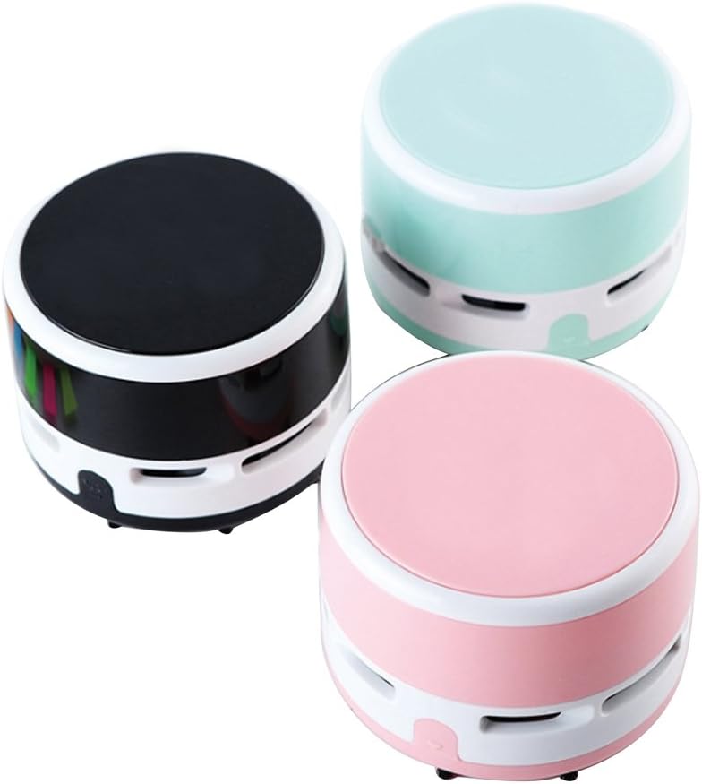 Mini Vacuum Cleaner, Portable Handheld Cordless Crumb Sweeper, Multifunction Cleaning for Home Office Keyboard and Car,