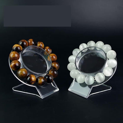 Clear Acrylic Bracelet Display Stands, Bangle Organizer Rack, Jewelry Holder