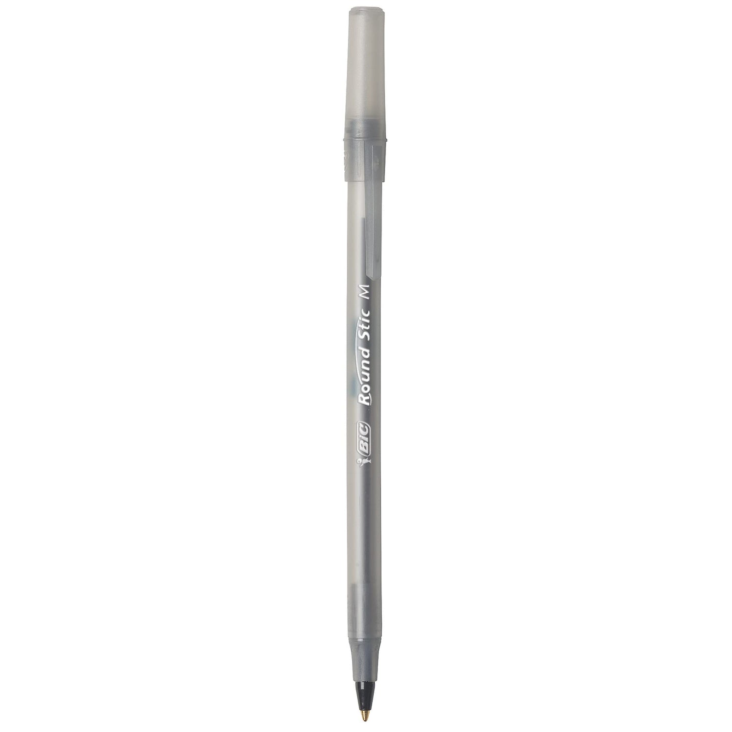 BIC Round Stic Xtra Life Ballpoint Pen, Ultra Long Lasting and Consistent Ink Flow, 60-Count in Black Ink