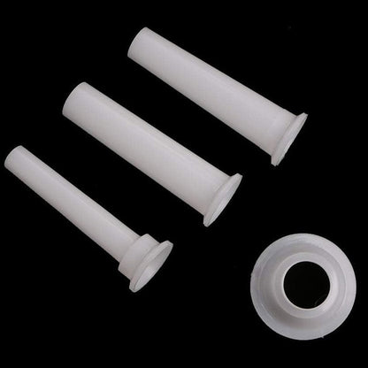 3 Pcs Sausage Stuffer Tube Kit, Universal Sausage Stuffing Tube Plastic Sausage Stuffer Tubes for Casing Meat Grinder With Suction Base