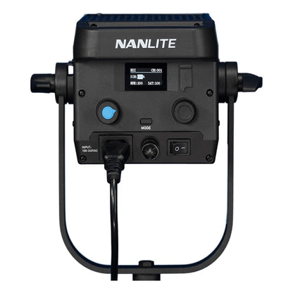 NANLITE FS-300C 300w RGB Studio Spotlight, 2700K-7500K, APP Control,Led Video Light Bowens Mount for Photography, Videography,Live Streamer,Content Creation