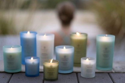 Chesapeake Bay Candle Scented Candle, Stillness + Purity (Rose Water), Medium Jar, 8 Ounce
