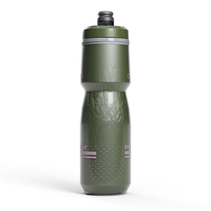 CamelBak Podium Chill Insulated Bike Squeeze Water Bottle, Cold Retention for Cycling, 24oz, Deep Fern