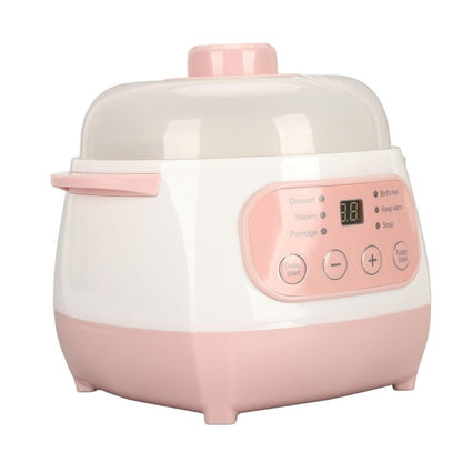 Mini Ceramic Stew Cooker With 1l Capacity And Antidry Burn Function, Electric Slow Cookers For Small Kitchen, Electric Stewing Pan Appointment Timing Sputum Stewed Automatic Boiled Porridge