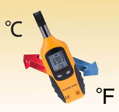 Lancoon Handheld Digital Temperature Humidity Meter, Professional Thermometer Hygrometer for Indoor Outdoor