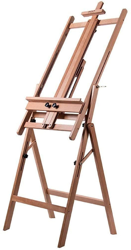 Artist Easel Indoor Canvas Ad Display Shelf Easels Painting Easel Wood Painting Stand Large Multifunction Profession Studio Easel Box Easel,