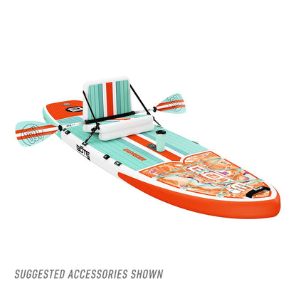 BOTE EasyRider Aero Inflatable Stand Up Paddle Board MAGNEPod Blow Up Hybrid iSUP Convertible Seat Included Adults Kids Family Friendly Multiple Sizes
