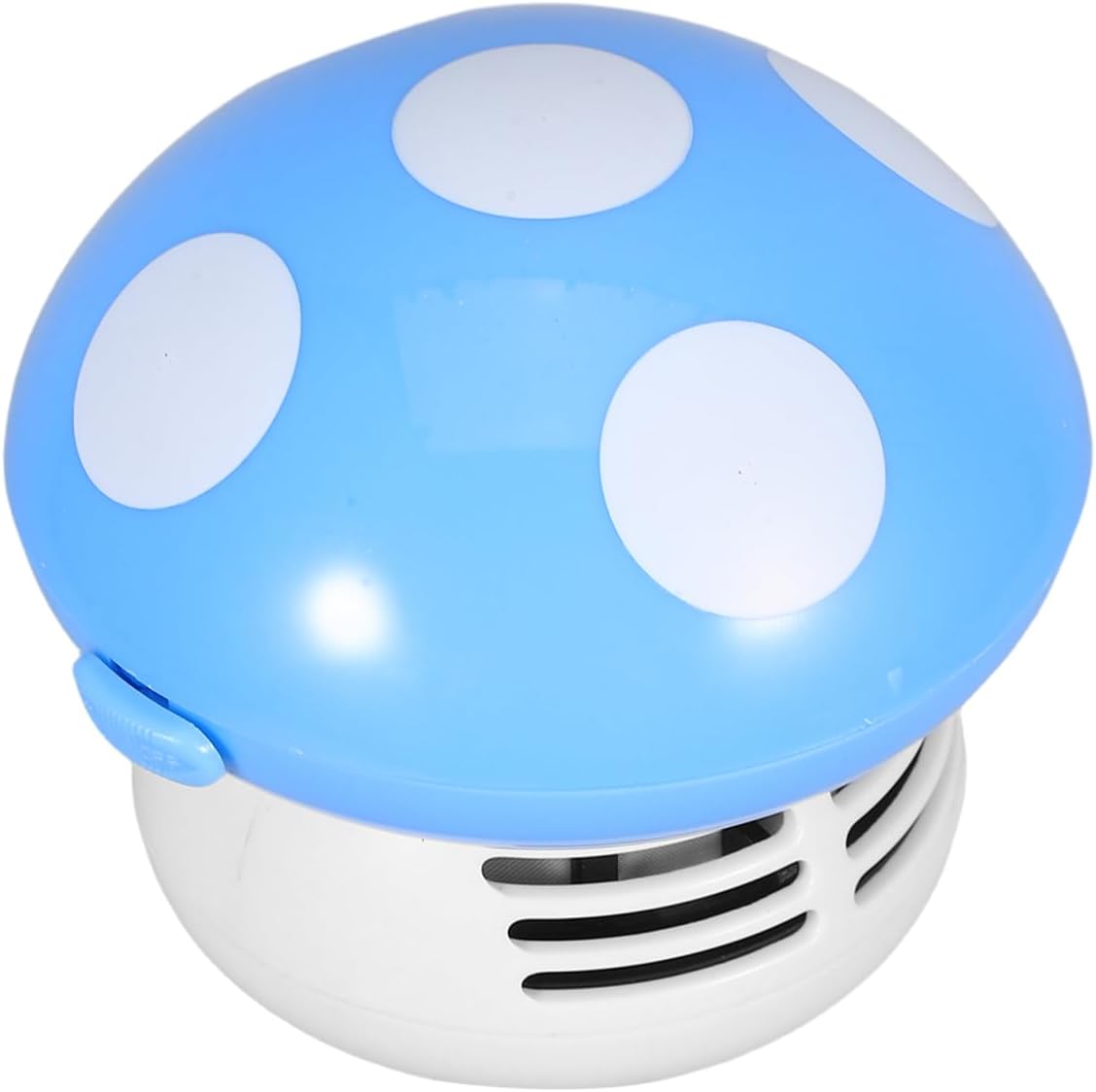 FAVOMOTO Mini Cute Table Dust Vacuum Cleaner, Portable Mushroom Vacuum for Home Office, Handy Dust Sweeper