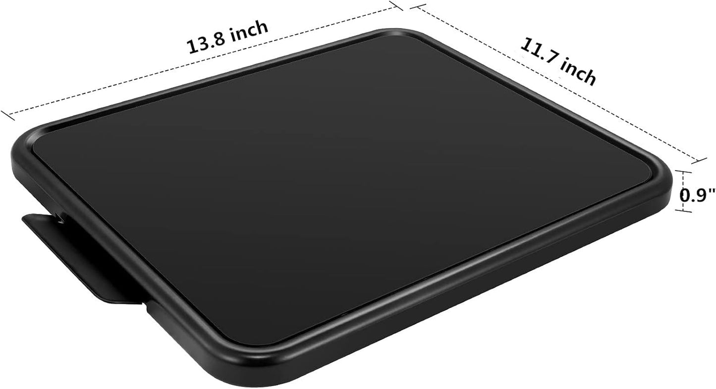 Kitchen Appliance Sliding Tray - Coffee Maker Rolling Tray for Kitchenaid Mixer, Toaster, Blender Storage (Steel)