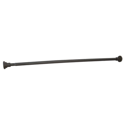 Design House 560920 Classic Adjustable 42 to 72-inch Shower Rod for Bathroom in Oil Rubbed Bronze