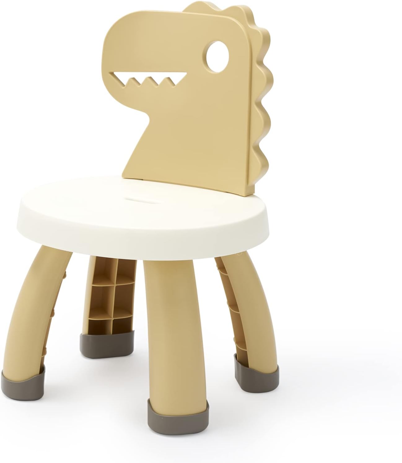 2+ Toddler Chair,Plastic Kids Dino Chair,Sturdy Durable and Lightweight Toddler's Activity Chairs,Anti-Slip Ergonomic