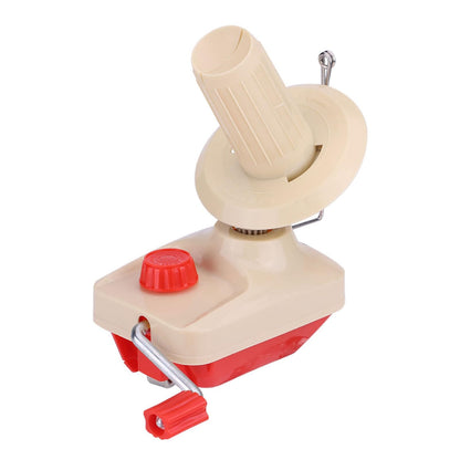 WGFOIP Thread Ball Winder, Hand Operated Plastic Metal Winders with Clip Table Design, Compact Yarn Winder for Knitting Sewing Projects