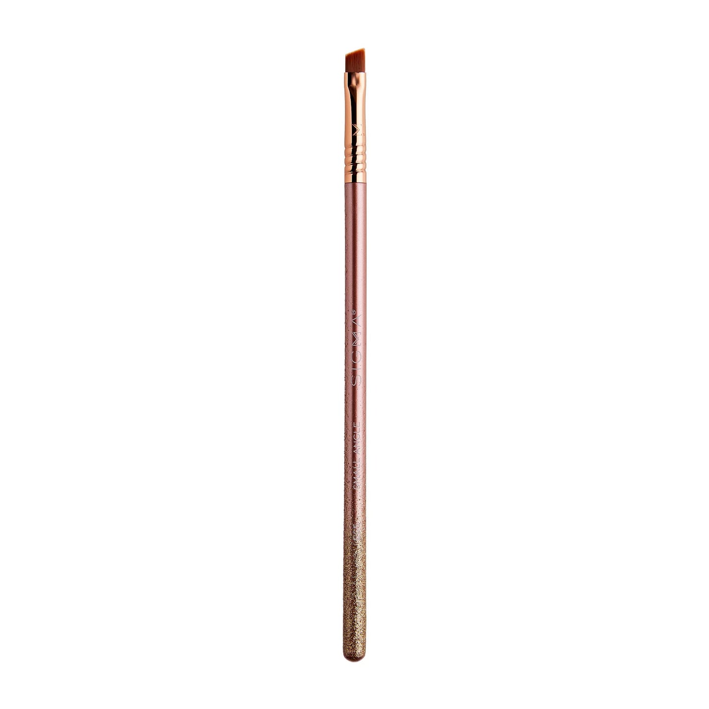 Sigma Beauty Glam ‘N Glow Mini Eye Makeup Brush Set – Set of 3 Eye Makeup Brushes for Blending, Shading, Lining, and Smudging, Includes Stylish Black Small Makeup Bag (4 Pcs)
