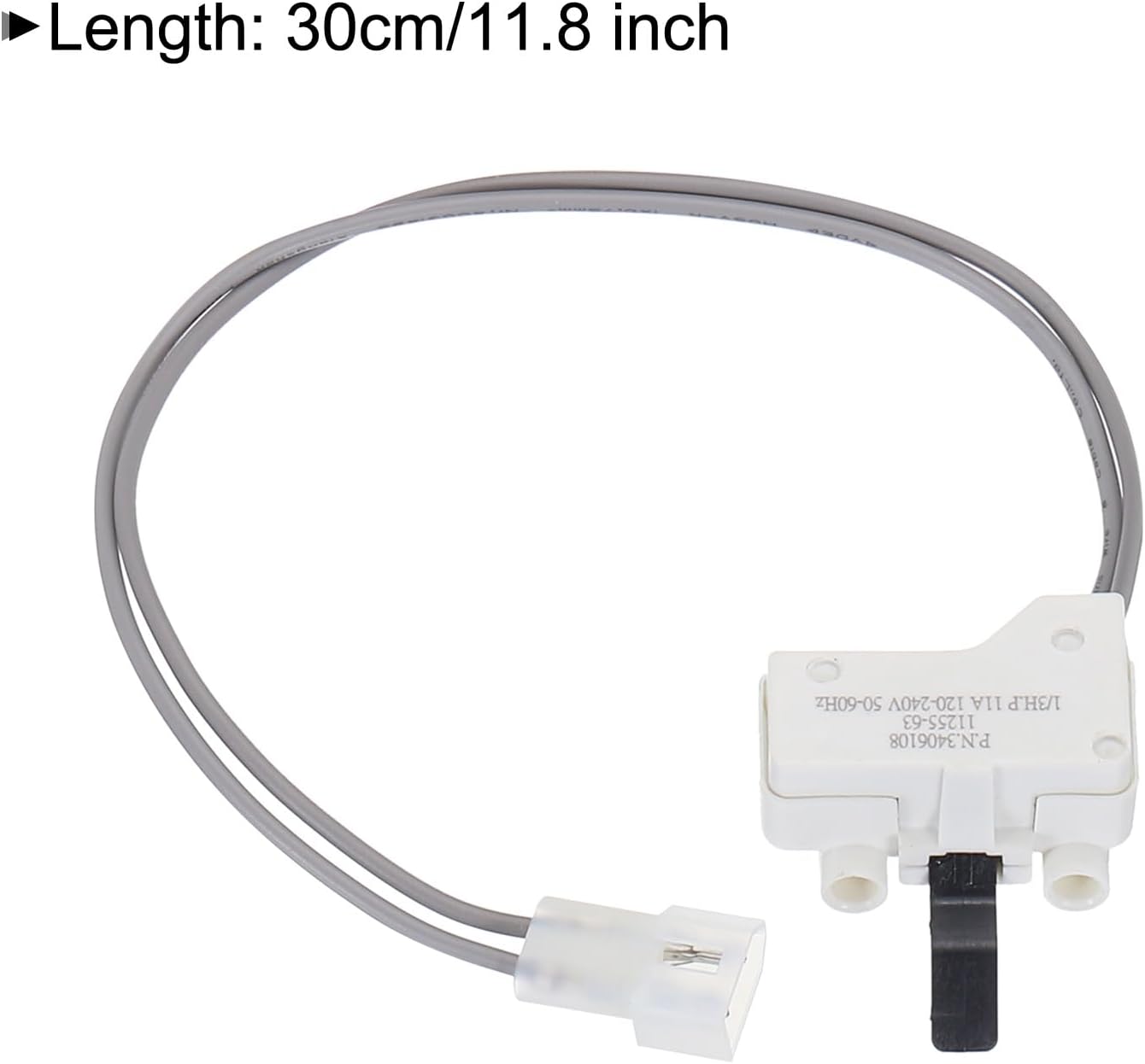 MECCANIXITY 3406108 Dryer Door Switch Replacement - Part AP6008562, PS346705, Pack of 2