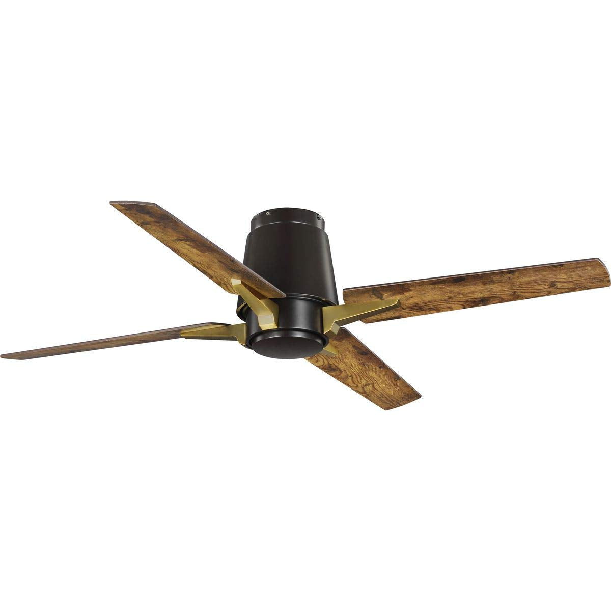 Progress Lighting Lindale Collection 52" Four-Blade Architectural Bronze Ceiling Fan