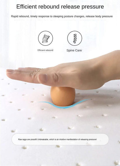 This Latex Mattress Topper – Premium Latex with Organic Mattress CoverPad for and Motion Isolation,10cm,190x220cm(75x87in)