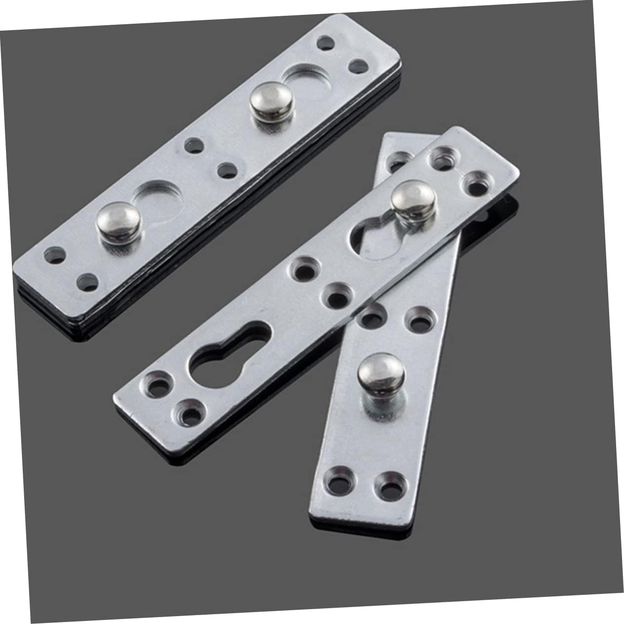 Holibanna 12 Pcs Bed Replacement Connectors, Hinge Hardware for Furniture Repair, Bed Rail Hanger Accessories