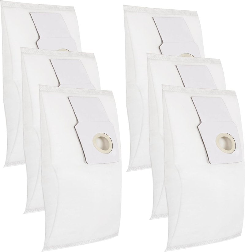 53294 Style O HEPA Cloth Vacuum Bags For Kenmore Progressive Upright Vacuum Cleaners 53293 50690 60510 31140 31150 BU1005 BU1018 Vacuum Cleaner Dust Replacement Bags (pack of 6 White)