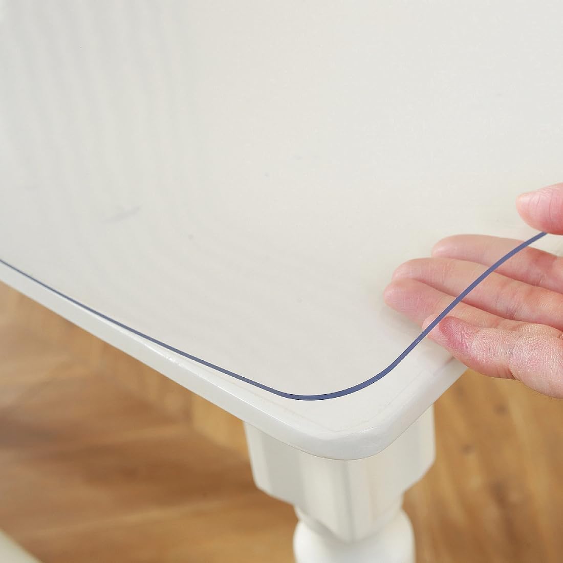 16 60 Inch 1.5mm Royhom Clear Table Protector x - Thick Plastic Table Cover, Clear Table Cover Protector Rectangle