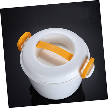 Rice Cooker Microwave Pasta Pot, Office Lunch Container, Bento Rice Microwave Egg Cooker, Plastic Simple