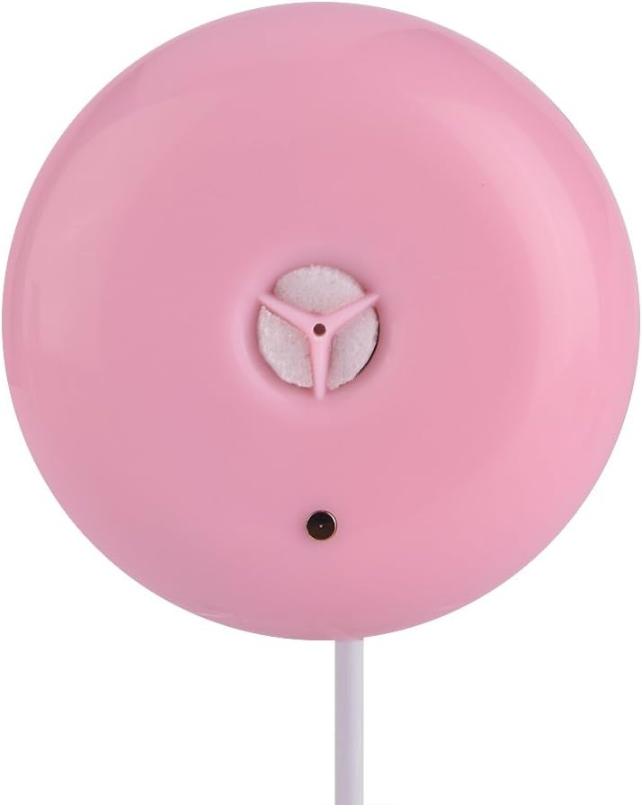 Mini Donut USB Humidifier, Portable Atomization Spray Humidifier for Home Office Car (Roseate)