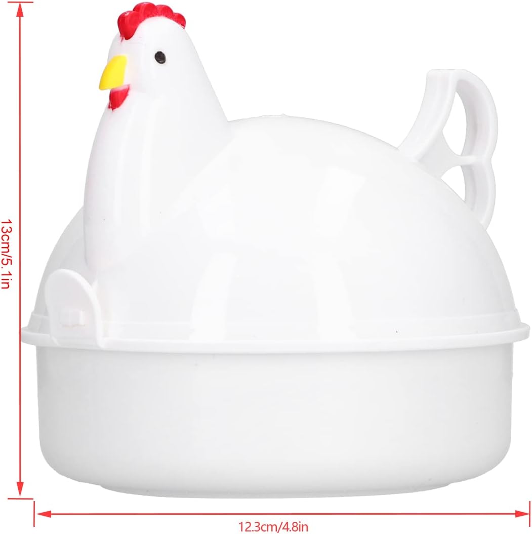 Rapid Egg Cooker, 4 Egg Capacity Electric Cooker for Hard Boiled, Poached, Scrambled Eggs for Home Kitchen