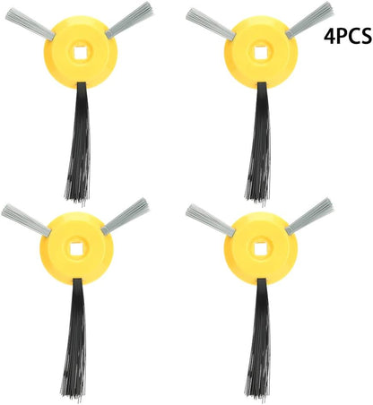 Zerodis Vacuum Cleaner Side Brush, 4pcs Sweeping Side Brush for Shark Rv750 Rv700 Robot Vacuum
