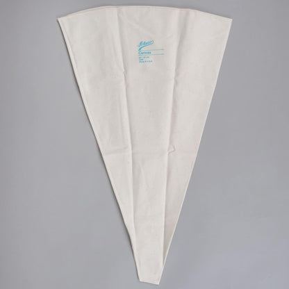 Ateco 3224 24" Canvas Pastry Decorating Bag - Durable Heat Resistant, Hemmed Tip, French Seamed Side