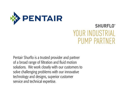 PENTAIR SHURFLO 8000-543-236 Diaphragm Pump, 12VDC Automatic Demand Water Pump, 1.8 GPM 50 PSI Agricultural Sprayer Pump, Chemical Resistant Transfer Pump for Irrigation, Lawn, Farm and Spray Systems