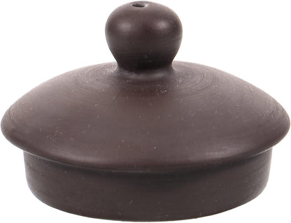 Yardwe Tea Kettle Lid, Replacement Lid for Purple Clay Tea Pot, Kungfu Teapot Top Lid for Blooming and Loose Leaf Tea