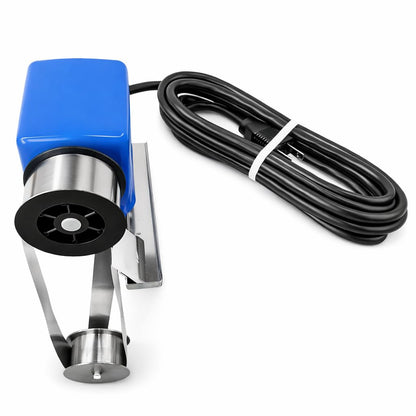Mini-Skimmer Stainless Steel Belt Oil Skimmer MSB-B, 1 GPH Oil Removal, for Coolant Tanks, Parts Washers, Ultrasonic Cleaners (8" Reach (30 RPM))