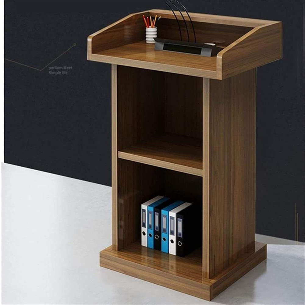DHXIAMZ Acrylic Podium for Presentations and Events, Durable Design with Clear Visibility