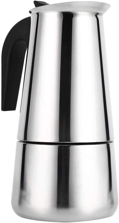 Asixx Stainless Steel Coffee Maker, Perfect for Home or Office, 4 Sizes (450ml)