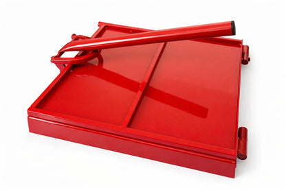 12" Commercial Steel Tortilla Press-Heavy Duty-Mexican Style Tortilla Maker-Red