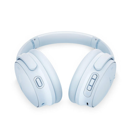 Bose QuietComfort Headphones - Wireless Bluetooth Headphones, Active Over Ear Noise Cancelling and Mic, USB-C Charging, Deep Bass, Up to 24 Hours of Playtime, Ice Blue - Limited Edition Color
