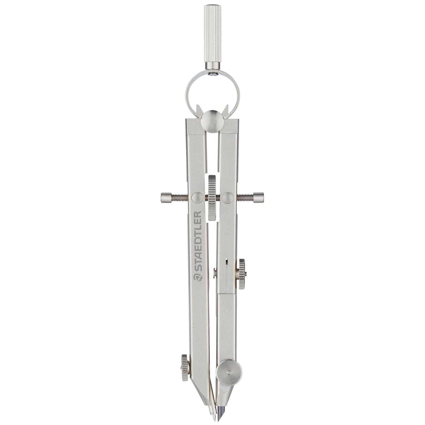 Staedtler Compass for Drafting, Spring Small Compass, Insertion Diameter 0.2 inches (4 mm), 557 62N