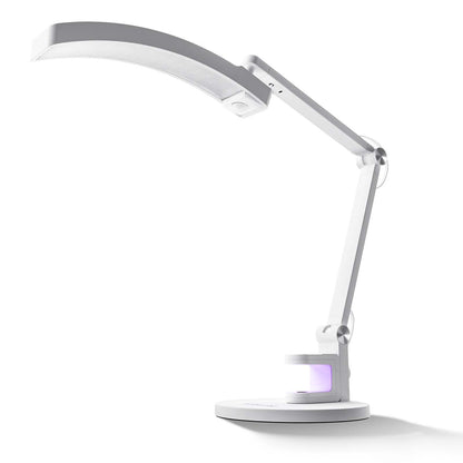 MelodySusie LED Manicure Table Lamp for Nail Techs with Foldable Manicure Arm Rest