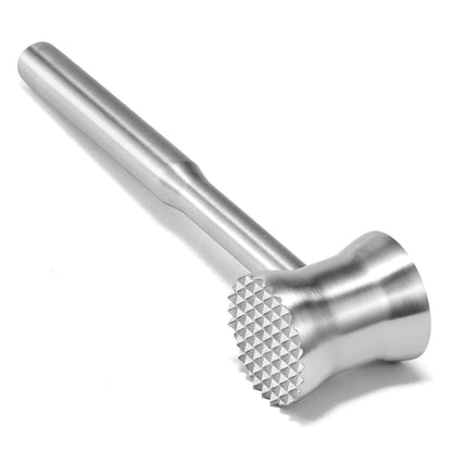 Aihomo 304 Stainless Steel Meat Tenderizer Mallet, Meat Hammer Dishwasher Safe with Storage Bag & Gift Box, Dual Sided Chicken Pounder for Steak, Beef, Poultry, Heavy Duty Kitchen Mallet