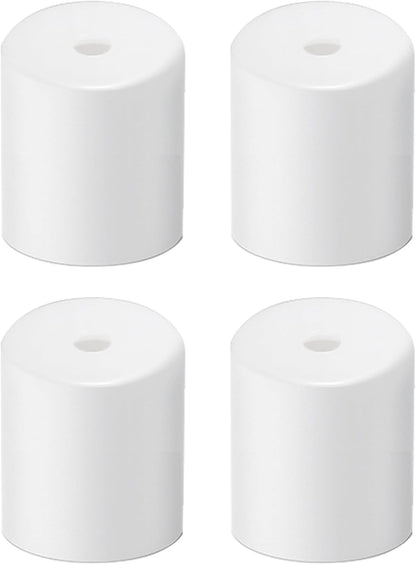 W10208398 Washer Dryer Door Hinge Pin Cap Replacement for Whirlpool, Pack of 4