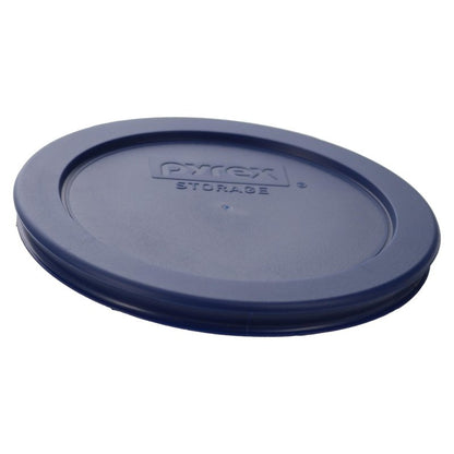 Pyrex 7200-PC 2 Cup Blue Food Storage Replacement Lid (6-Pack) - Made in USA