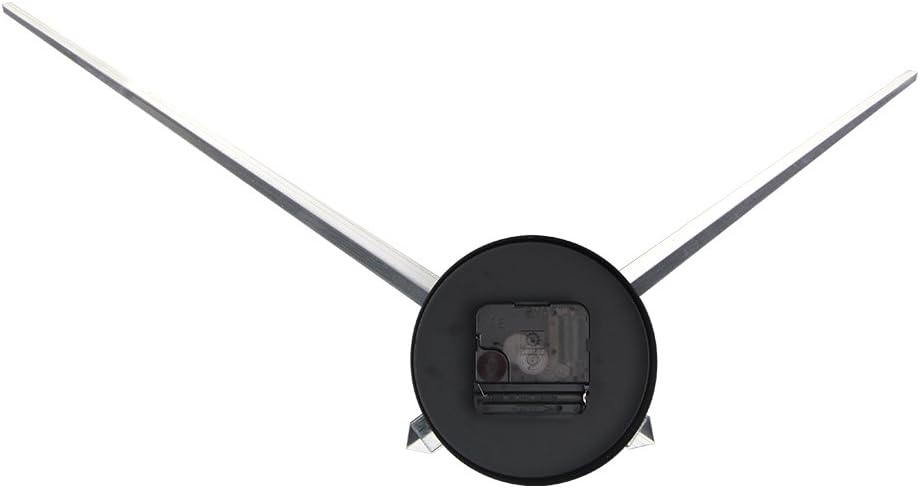 Timelike 3D DIY Wall Clock, 1M Modern Frameless Large 3D DIY Wall Clock Kit Decoration for Home Living Room Bedroom