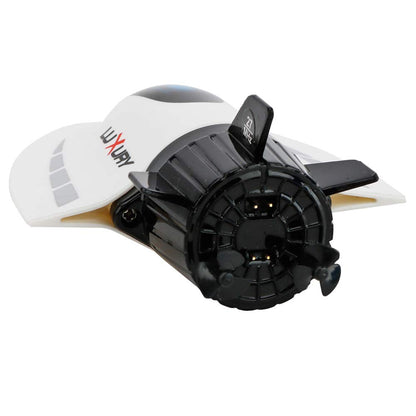GoolRC Mini RC Submarine Boat, Remote Control Waterproof Diving Toy (White)