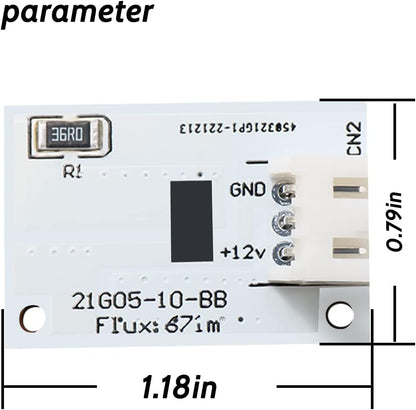 DA41-00676J LED Light Board for Samsung Refrigerator Assembly Lamp Replaces PS11732779 AP6000168