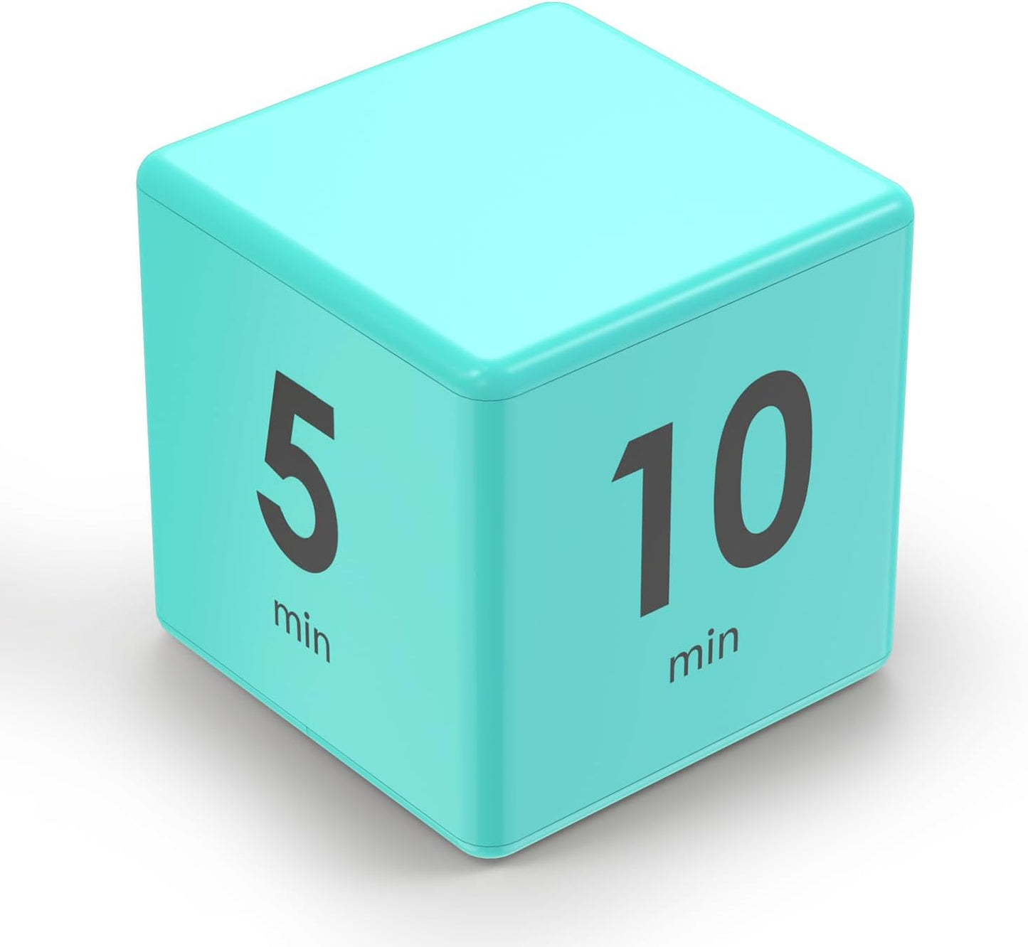 Cube Timer, Pretmess Gravity Flip Kitchen Timer for Time Management and Countdown (Mint)